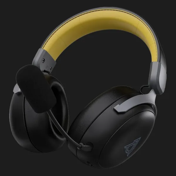 Гарнітура Ajazz AHM08 MAX (Black/Gray/Yellow) (UA)