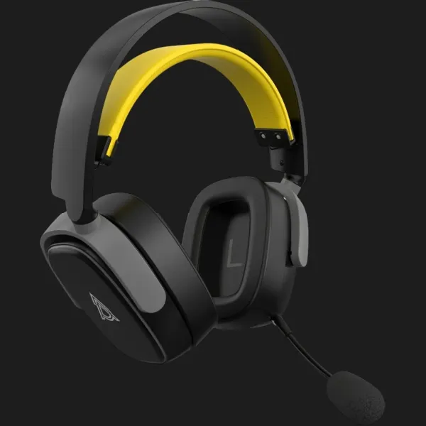 Гарнітура Ajazz AHM09 MAX (Black/Gray/Yellow) (UA)