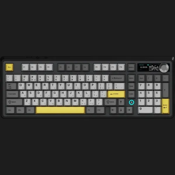 Клавіатура Ajazz AK980 V2 Maillard Switch (Black) (UA)