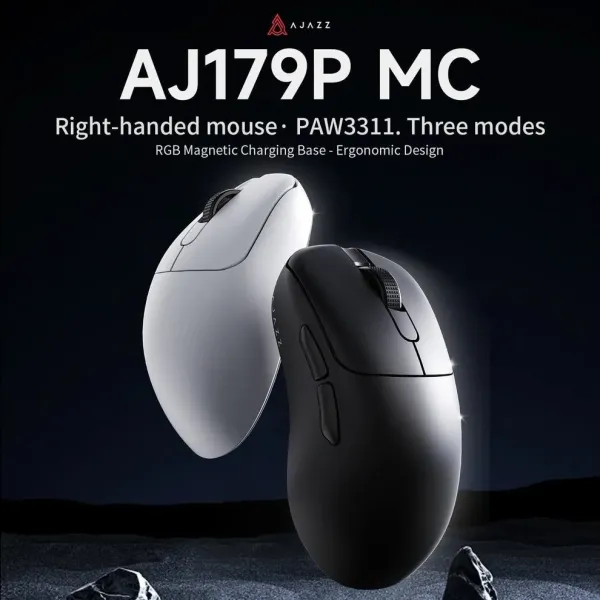 Ігрова миша Ajazz AJ179P MC (White) (UA)