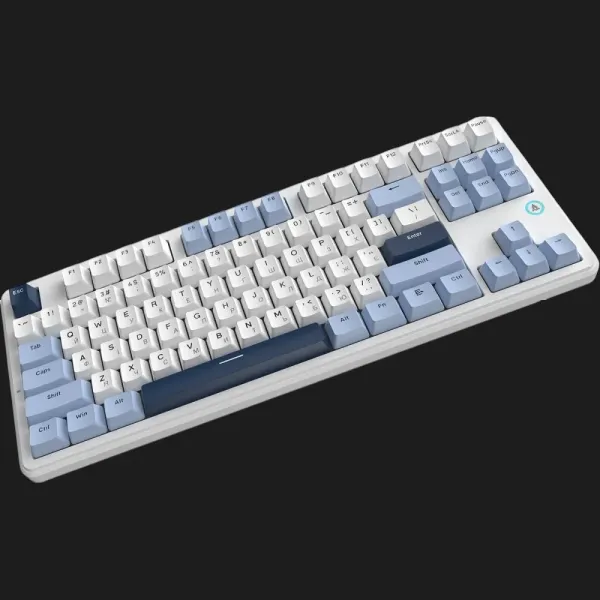 Клавіатура Ajazz AK870 V2 Flying Fish Switches (White) (UA)