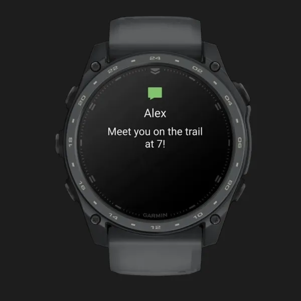 Garmin Tactix 8 51mm AMOLED Slate Gray Cerakote Coating Applied Ballistics Ultralight Solver