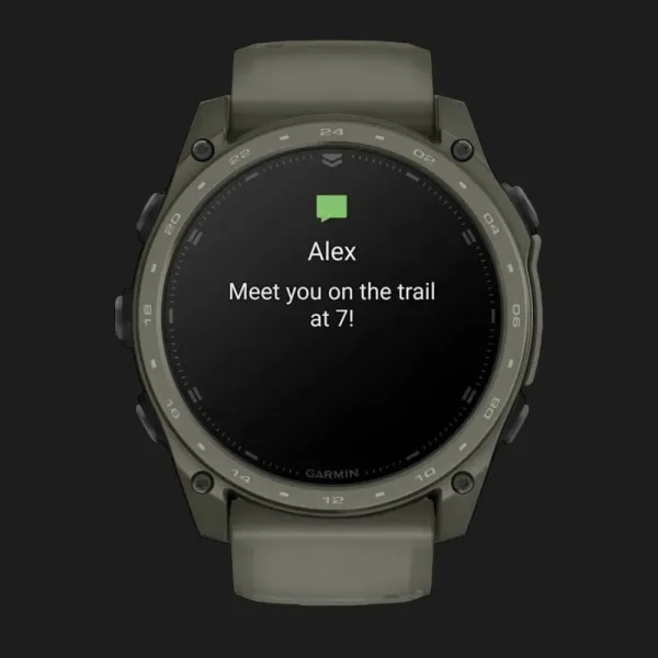 Garmin Tactix 8 51mm AMOLED Olive Drab Cerakote Coating Applied Ballistics Ultralight Solver