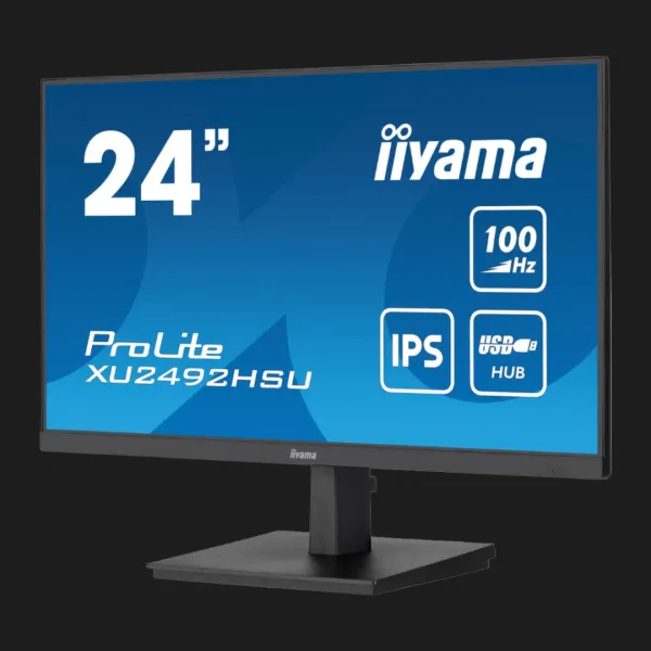 Монітор iiyama 23.8" IPS 100Hz XU2492HSU-B6 (UA)