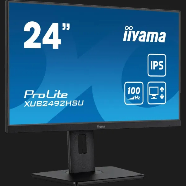 Монітор iiyama 23.8" IPS 100Hz XUB2492HSU-B6 (UA)