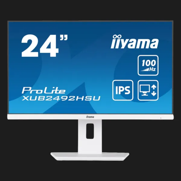 Монітор iiyama 23.8" IPS 100Hz XUB2492HSU-W6 (UA)