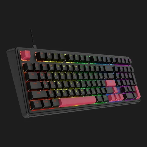 Клавіатура Ajazz AK980 Red Switch (Black/Red) (UA)