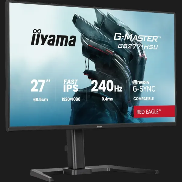 Монітор iiyama 27" IPS 240Hz GB2771HSU-B1 (UA)