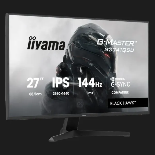 Монітор iiyama 27" IPS 144Hz G2741QSU-B1 (UA)