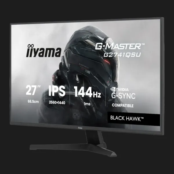 Монітор iiyama 27" IPS 144Hz G2741QSU-B1 (UA)