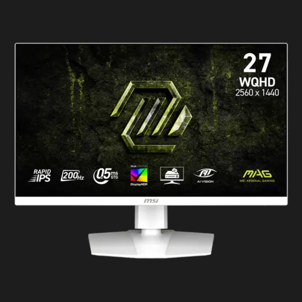 Монітор MSI 27" MAG 274QRFW E20 IPS 200Hz (UA)