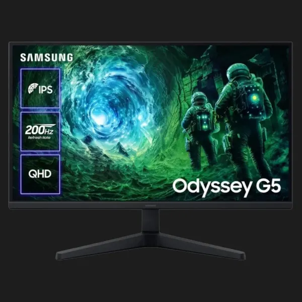 Монітор Samsung 27" Odyssey G5 IPS 200Hz LS27FG532EIXUA (UA)