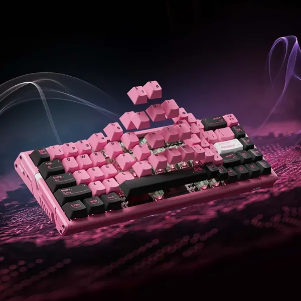 Ігрова клавіатура ATK RS6 Ultra Aluminum Hall Effect ENG (Sakura) Warrior (UA)