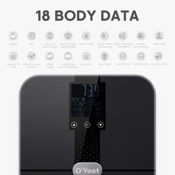 Ваги OYEET (White) (BS-OY02 WHITE)