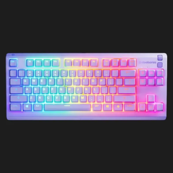 Ігрова клавіатура SteelSeries Apex 3 TKL (UA) (Lavender)