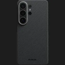 Чохол Pitaka Edge Ultra-Slim Classic Twill 600D для Samsung Galaxy S26 Ultra (Black/Gray)