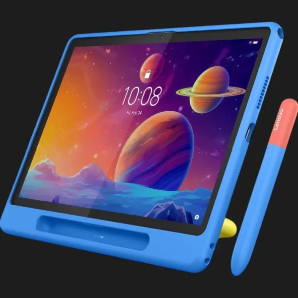 Планшет Lenovo Tab LTE 4/128GB + Kids Bumper + Pen (Luna Gray)