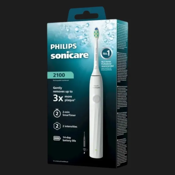 Зубна електрощітка Philips Sonicare Series 2100 (White)