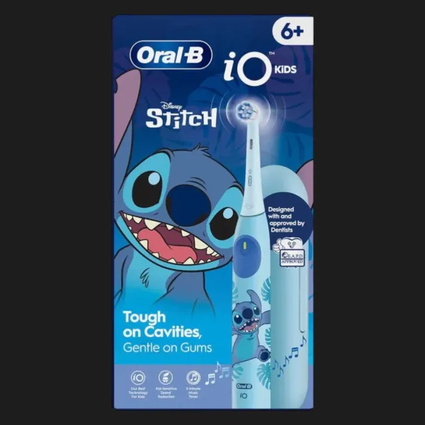 Зубна електрощітка Oral-B iO Kids Stitch (iOS2K.1I9.K) (Blue)