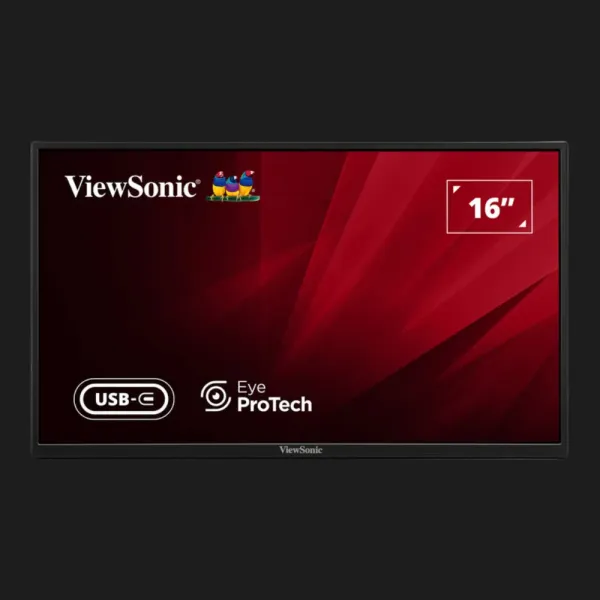 Монітор портативний ViewSonic 15.6" IPS 60Hz VA1650
