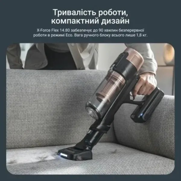 Акумуляторний пилосос Rowenta X-Force 14.80 Auto Animal (RH9B74WO)