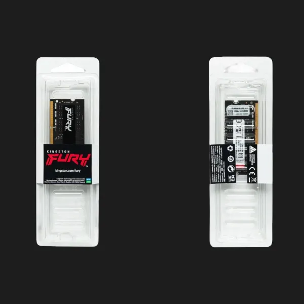 Оперативна памʼять Kingston Fury Impact SO-DIMM DDR4 8GB 1x8GB 3200MHz (KF432S20IB/8)