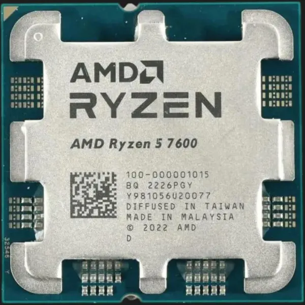 Процесор AMD Ryzen 5 7600 sAM5 MPK (100-100001015MPK)