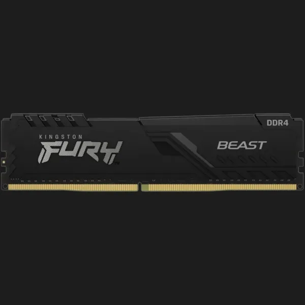 Оперативна памʼять Kingston Fury Beast DDR4 16GB 2x8GB 3200MHz (KF432C16BBK2/16WP)