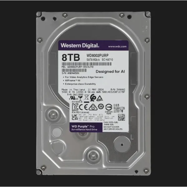 Жорсткий диск Western Digital Purple Pro 24TB 3.5
