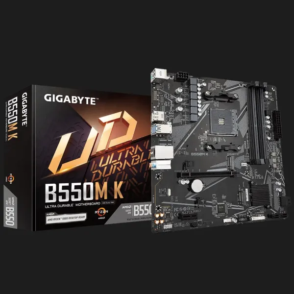 Материнська плата GIGABYTE B550M K (B550M K)
