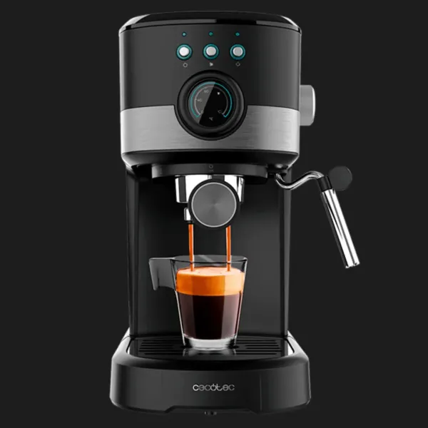 Кавомашина ріжкова Cecotec Power Espresso 20 Pecan Pro (Black)