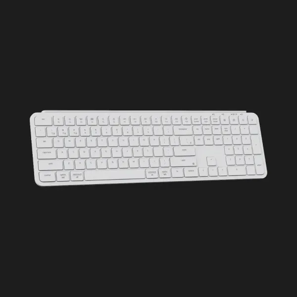 Клавіатура мембрана Keychron B6 Pro Ivory (White) (B6P-K8-UA)