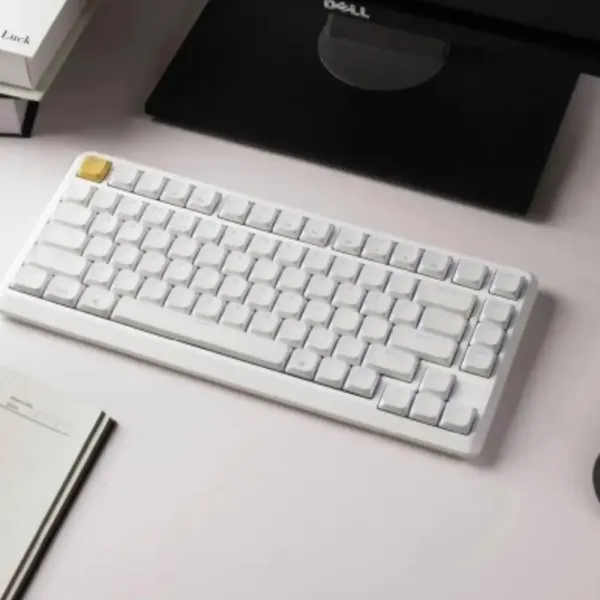 Ігрова клавіатура Keychron J1 82 Key RGB K Pro Brown (White) (J1-Q3-UA)