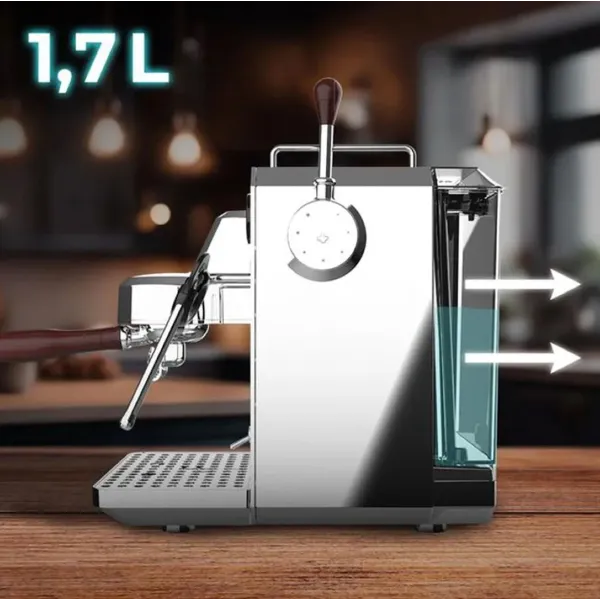 Кавоварка ріжкова Cecotec Baristeo Intima (Silver)