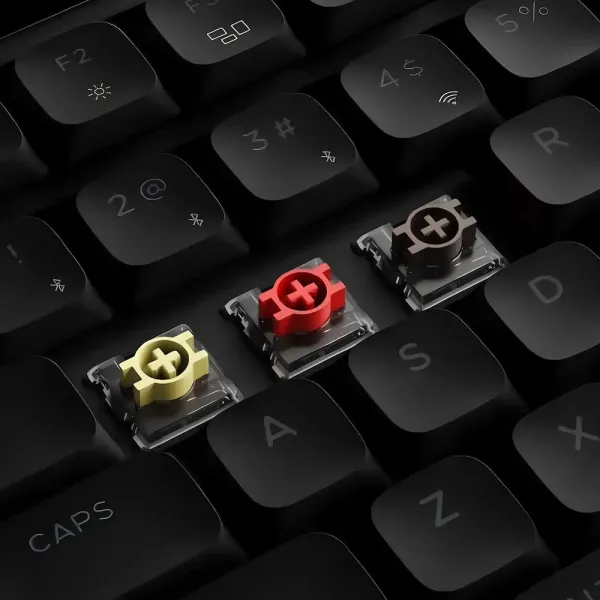 Ігрова клавіатура Keychron J1 82 Key RGB K pro Red (Black) (J1-H1-UA)