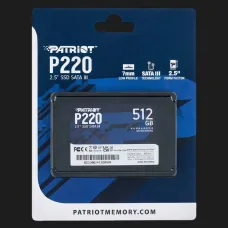Накопичувач SSD Patriot P220 512GB SATA (P220S512G25)