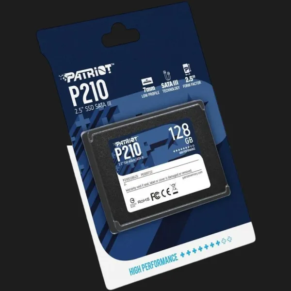 Накопичувач SSD Patriot P210 128GB SATA (P210S128G25)