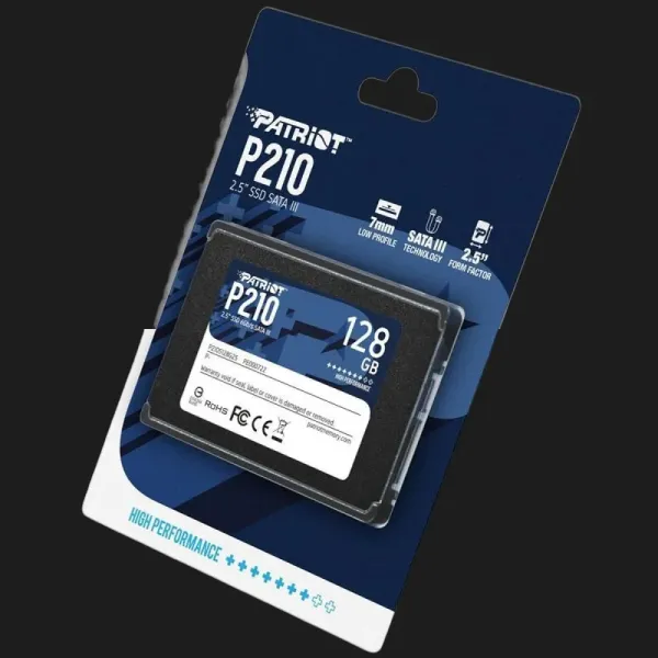 Накопичувач SSD Patriot P210 128GB SATA (P210S128G25)