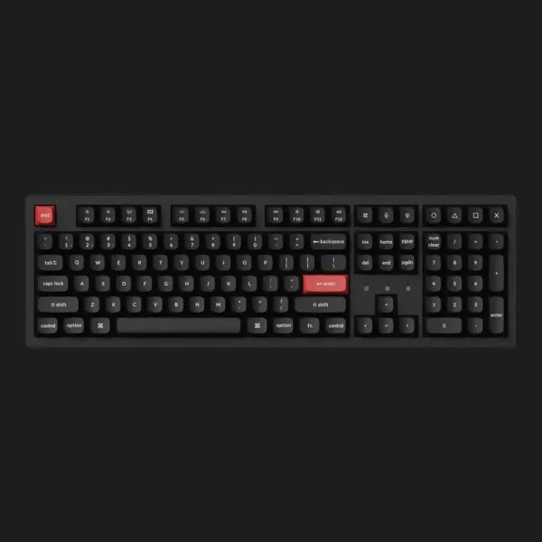 Ігрова клавіатура Keychron K10 Pro 108 Key RGB K Pro Banana (Black) (K10P-B4-UA)