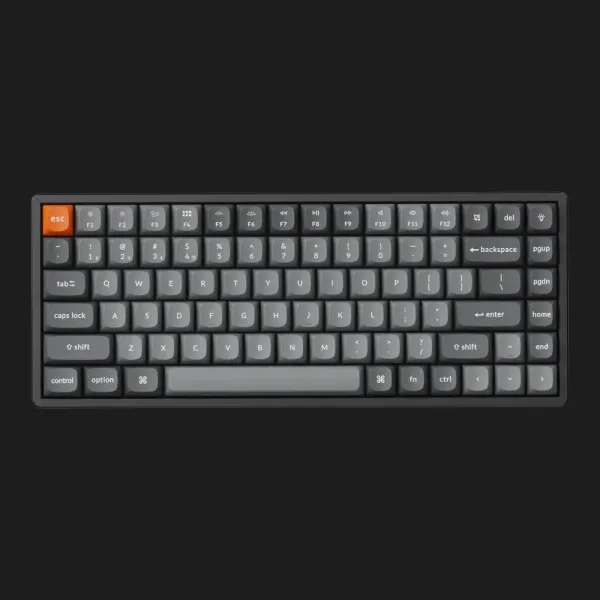Ігрова клавіатура Keychron K2 Max 84 Key RGB Hot-Swap Keychron Super Red (Black) (K2M-J1-UA)