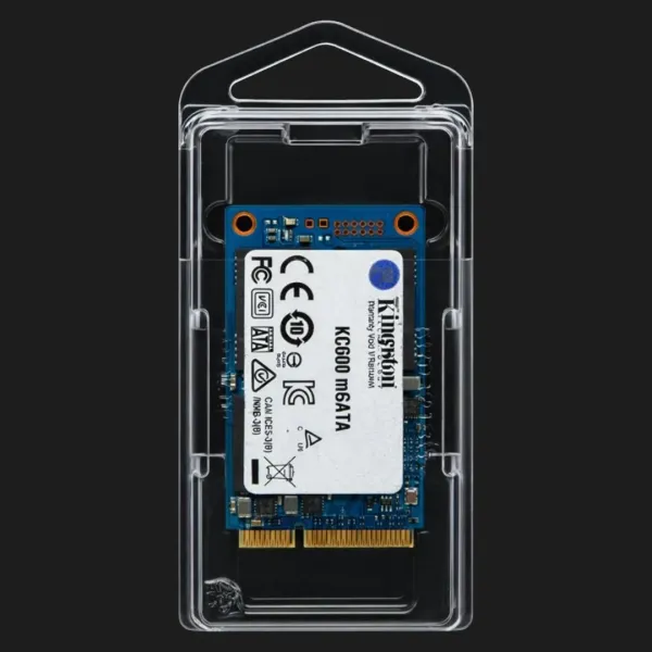 Накопичувач SSD Kingston KC600 256GB mSATA (SKC600MS/256G)