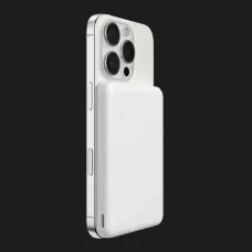 Зарядний пристрій Power Bank Belkin 5000mAh Slim Magnetic (White)