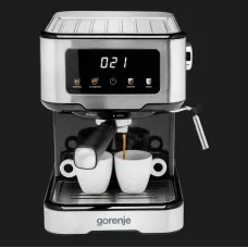 Кавоварка ріжкова Gorenje ESCM15CD (Silver/Black)