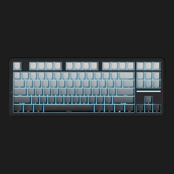 Ігрова клавіатура ATK A87 Pro Wireless Mechanical Gaming TKL, Shadow (Black) (ATK A87 Pro shadow black)