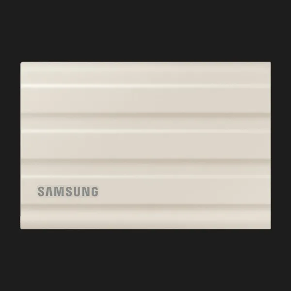 Зовнішній SSD-накопичувач Samsung T7 Shield 2TB (Beige)