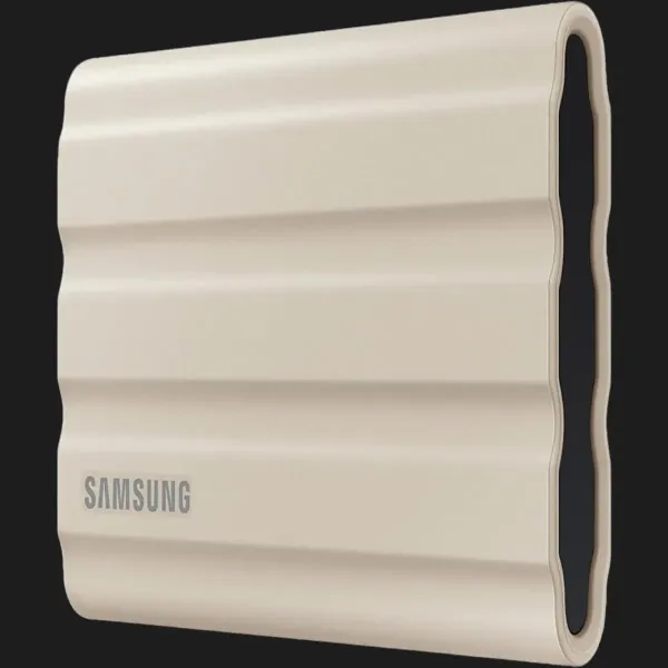 Зовнішній SSD-накопичувач Samsung T7 Shield 2TB (Beige)