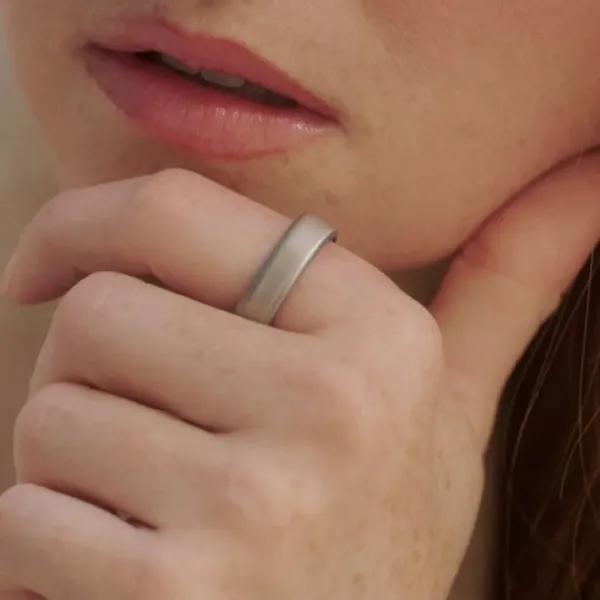 Смарт-кільце Oura Ring 5 Brushed Silver Size 9