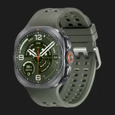 Смарт-годинник Samsung Galaxy Watch Ultra 2 47mm Titanium Silver LTE with Olive Marine Band (SM-L715FZSA) (Standard)