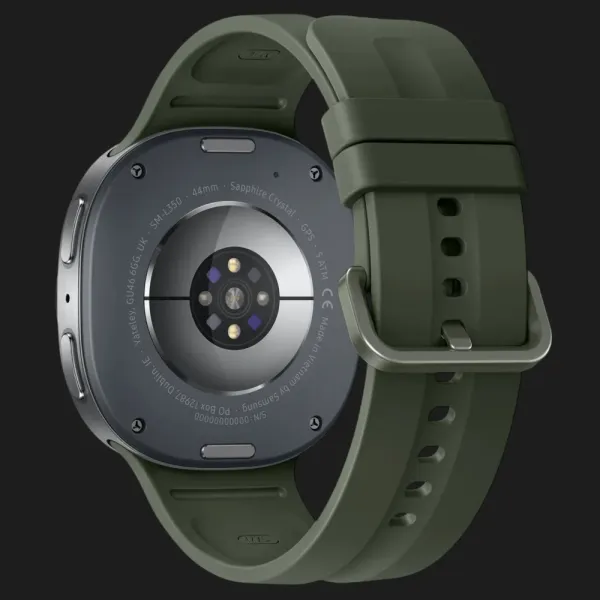 Смарт-годинник Samsung Galaxy Watch 9 44mm Silver with Olive Sport Band (SM-L350NZSA) (Standard)