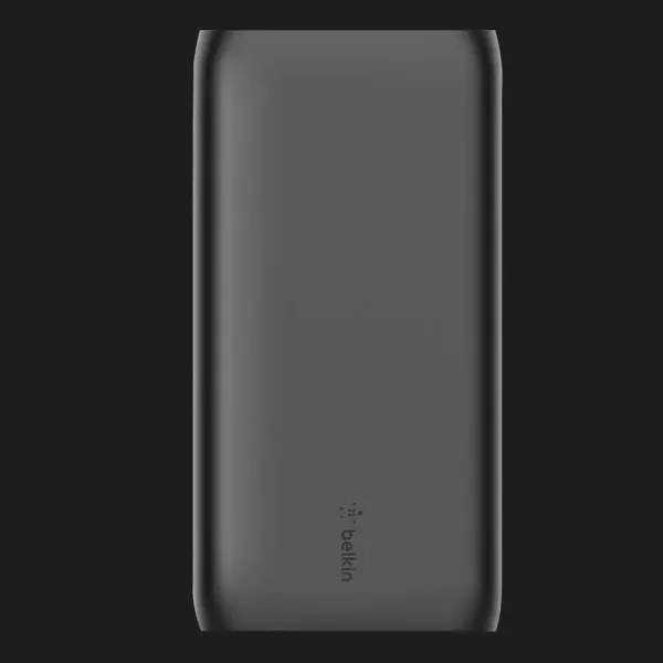 Портативний акумулятор Power Bank Belkin 20000mAh, 15W, Dual USB-A, USB-C (Black)